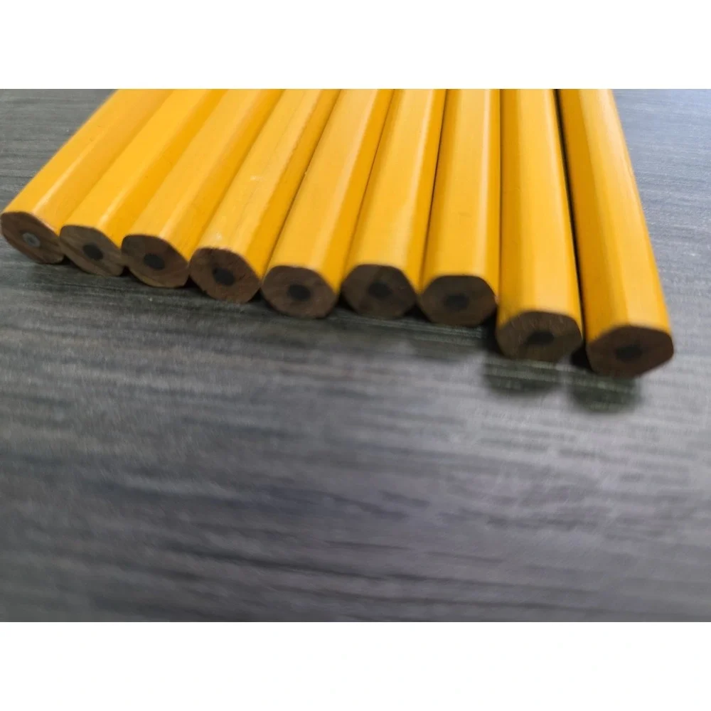 Vintage Faber Castell American Quality No.2 Pencils (9) Unsharpened USA MADE